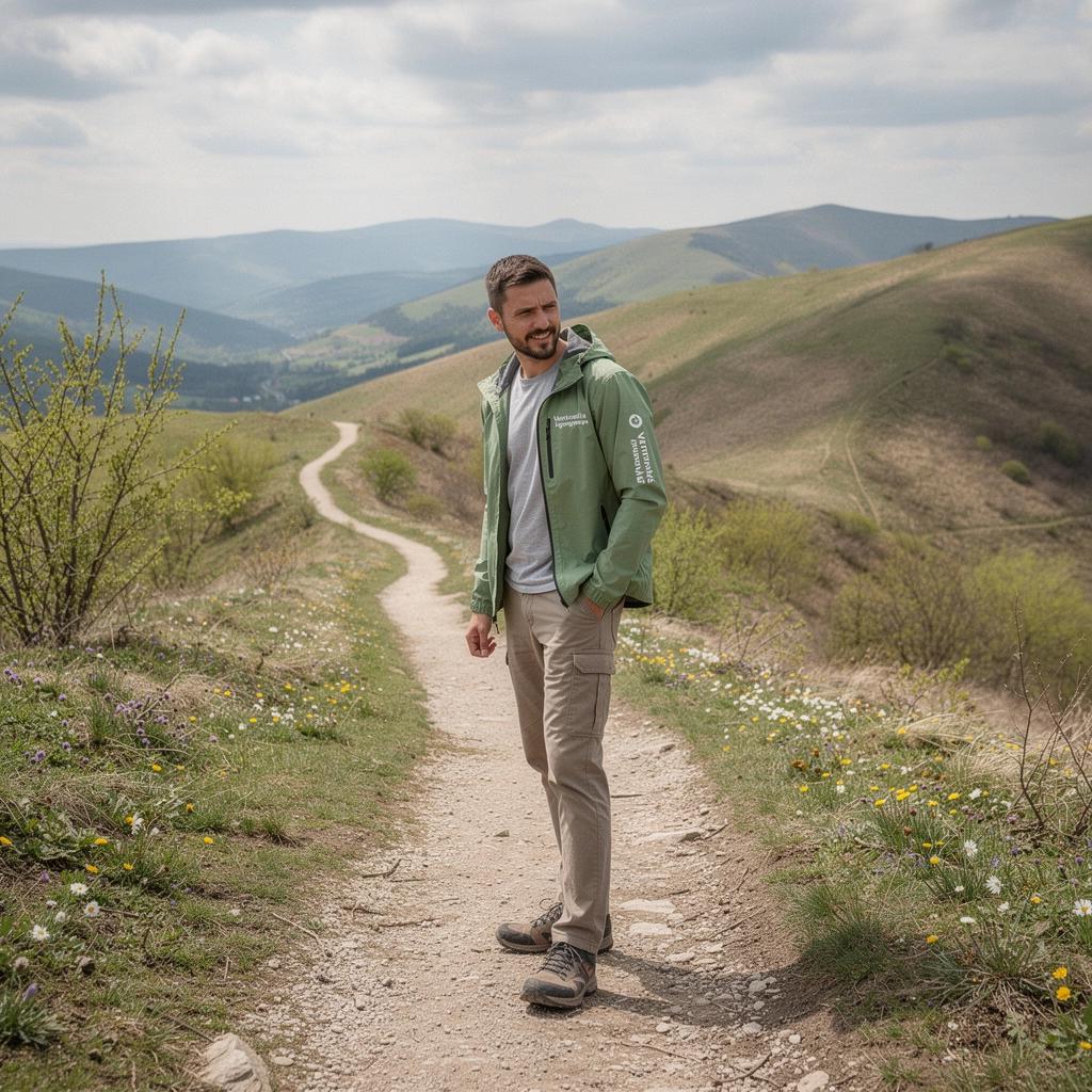 Sunrise illuminating a tranquil lake surrounded by colorful spring foliage.